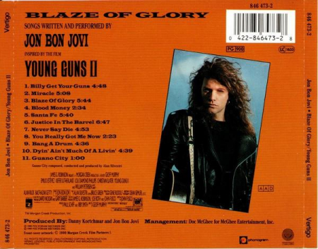 Jon Bon Jovi - Blaze Of Glory, (CD) [1]