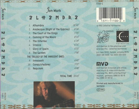 Jon Mark - Alhambra, (CD) [1]