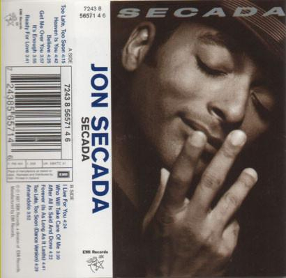 Rock/Folk - Jon Secada - Secada, (Casetă Audio)