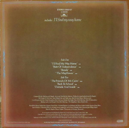 Jon & Vangelis - The Friends Of Mr. Cairo [1]
