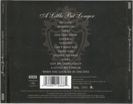 Jonas Brothers - A Little Bit Longer (CD) [1]