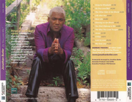 Jonathan Butler - Do You Love Me? (CD) [1]