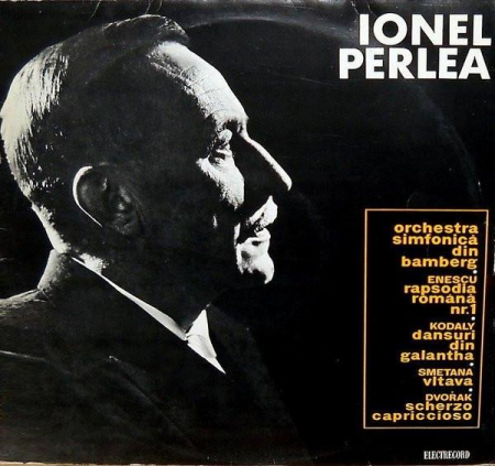 Muzică Clasică - Jonel Perlea - Rapsodia Română Nr. 1 / Dansuri Din Galantha / Vltava / Scherzo Capriccioso, (Disc Vinil)