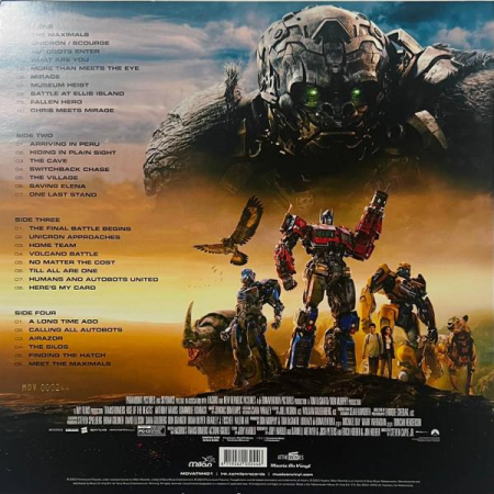 Jongnic Bontemps - Transformers: Rise Of The Beasts (Music From The Motion Picture), (Disc Vinil) [1]