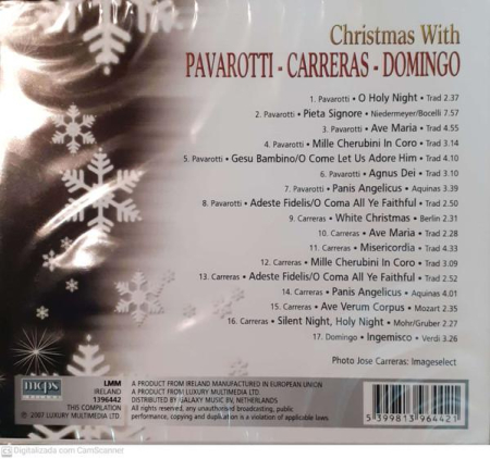 José Carreras - Christmas With Pavarotti Carreras Domingo [1]