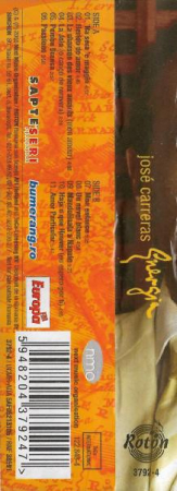 José Carreras - Energia , (Casetă Audio) [1]