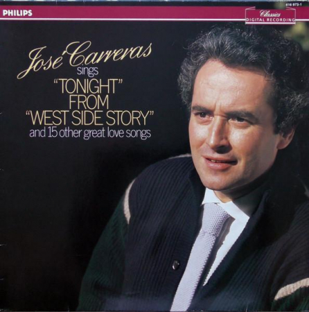Discuri vinil - José Carreras - Jose Carreras Sings "Tonight" From "West Side Story" And 15 Other Great Love Songs, (Disc Vinil)