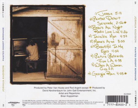 Joshua Kadison - Painted Desert Serenade (CD) [1]