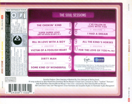 Joss Stone - The Soul Sessions (CD) [1]