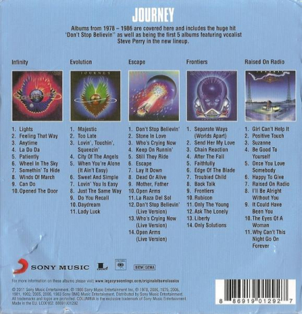 Journey - Original Album Classics (CD) [1]