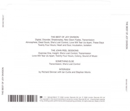 Joy Division - The Best Of Joy Division, (CD) [1]