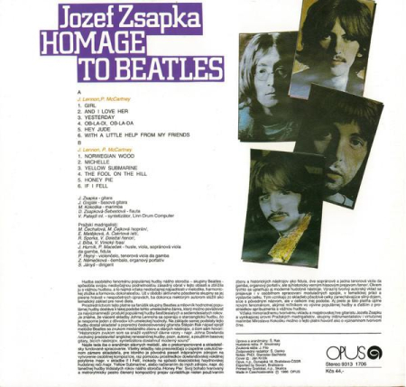 Jozef Zsapka - Homage To Beatles [1]