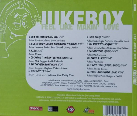 JukeBox - Feel Like Makin' Love, (CD) [1]