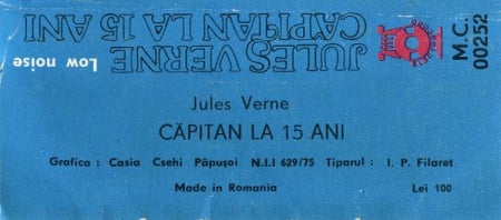 Jules Verne - Căpitan La 15 Ani, (Casetă Audio) [1]