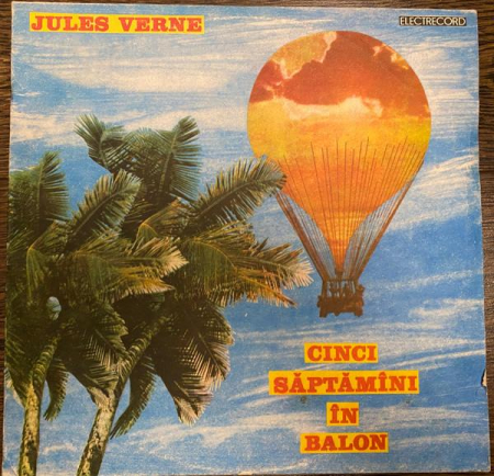 Discuri vinil - Jules Verne - Cinci Săptămîni În Balon, (Disc Vinil)