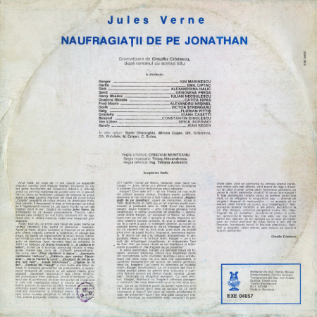 Jules Verne – Naufragiații De Pe „Jonathan” (DISC VINIL) [1]