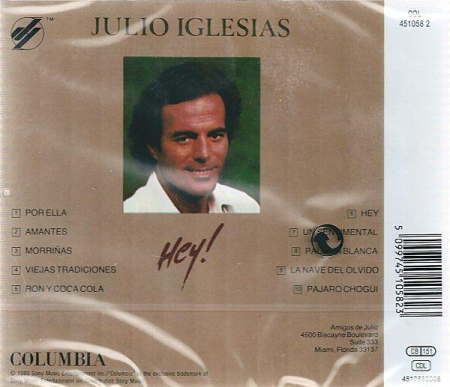Julio Iglesias - Hey! (CD) [1]
