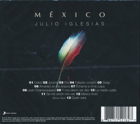 Julio Iglesias - México (CD) [1]