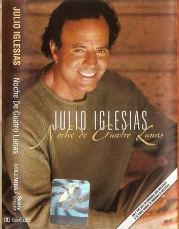 Casete audio - Julio Iglesias - Noche De Cuatro Lunas, (Casetă Audio)
