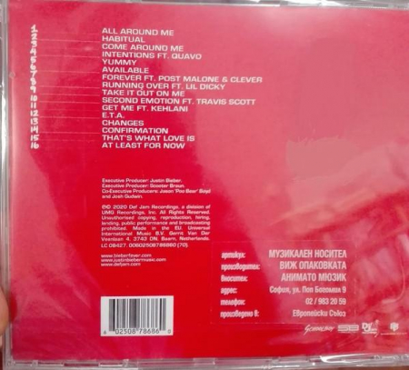 Justin Bieber - Changes, (CD) [1]