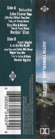 Justin Timberlake - Justified (Caseta Audio) [1]