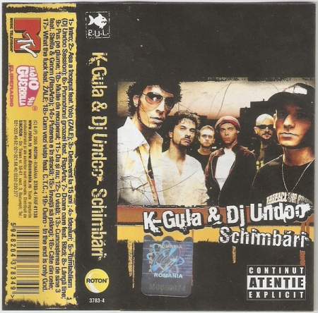 K-Gula - Schimbări , (Casetă Audio) [1]