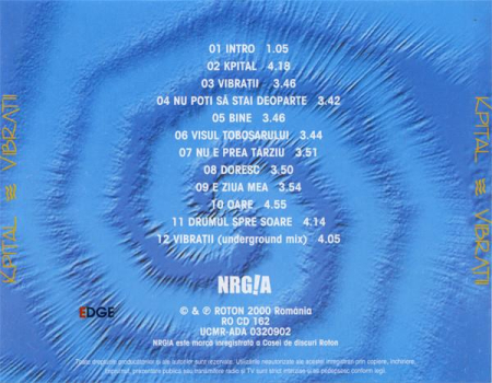 K-Pital - Vibratii (CD) [1]
