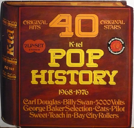 Discuri vinil - K-tel Pop History 1968-1976