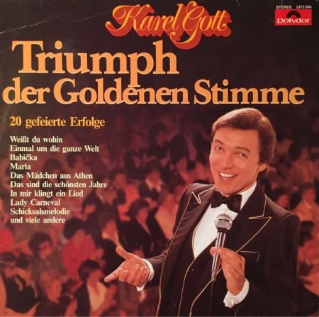 Discuri vinil - Karel Gott - Triumph Der Goldenen Stimme