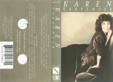 Rock/Folk - Karen Carpenter - Karen Carpenter, (Casetă Audio)