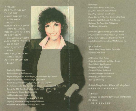 Karen Carpenter - Karen Carpenter, (Casetă Audio) [1]