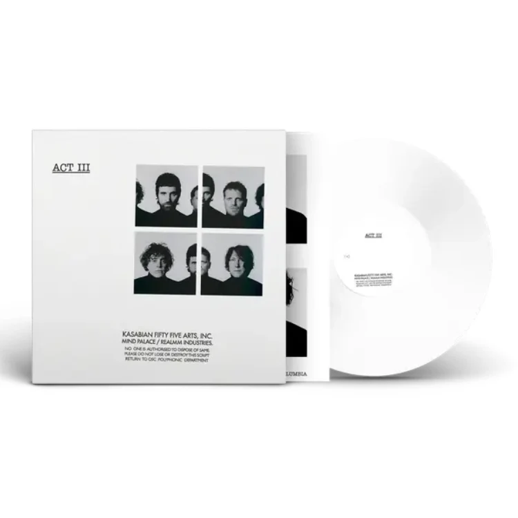 Discuri vinil noi - Kasabian - Act III (Disc Vinil, White Vinyl)
