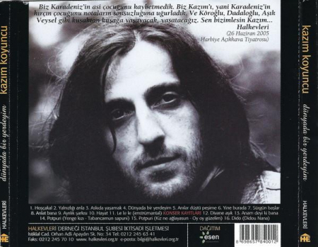 Kazım Koyuncu - Dünyada Bir Yerdeyim, (CD) [1]