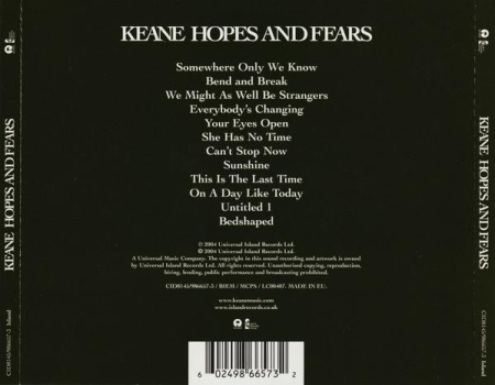 Keane - Hopes And Fears (CD) [1]
