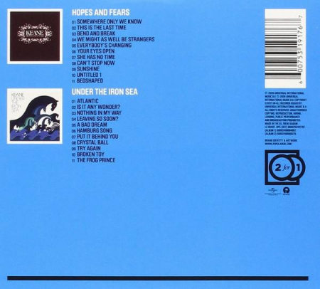 Keane - Hopes And Fears + Under The Iron Sea, (CD) [1]
