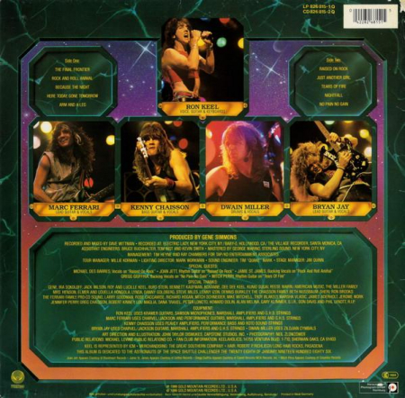Keel - The Final Frontier, (Disc Vinil) [1]