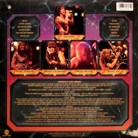 Keel - The Final Frontier (Disc Vinil) [1]