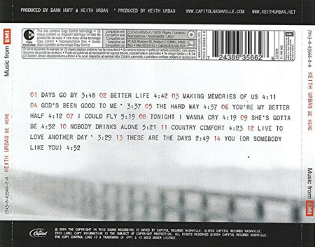 Keith Urban - Be Here (CD) [1]