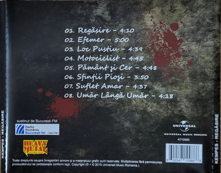 Kempes (5) – Regăsire (CD) [1]