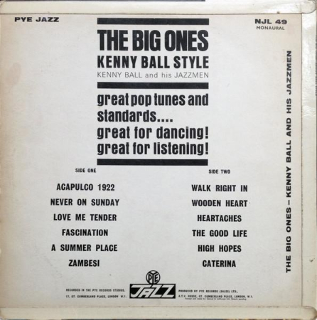 Kenny Ball And His Jazzmen - The Big Ones - Kenny Ball Style (Disc Vinil) [1]