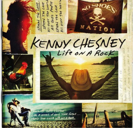 Rock/Folk - Kenny Chesney - Life On A Rock, (CD)