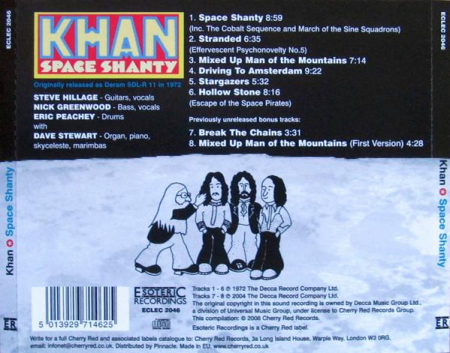Khan - Space Shanty, (CD) [1]