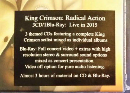 King Crimson - Radical Action (To Unseat The Hold Of Monkey Mind), (CD) [1]