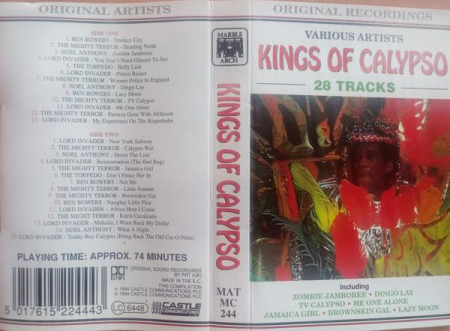 Hip-Hop - Kings Of Calypso (Caseta Audio)
