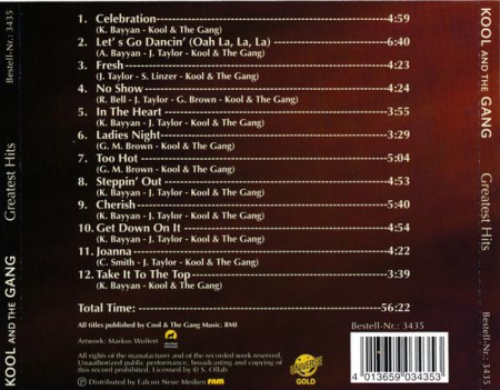 Kool & The Gang - Greatest Hits (CD) [1]
