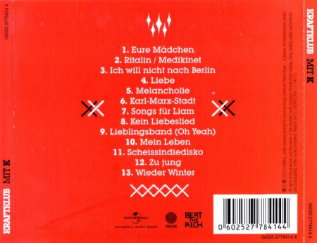 KraftKlub - Mit K, (CD) [1]