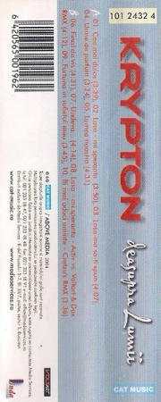 Krypton - Deasupra Lumii , (Casetă Audio) [1]