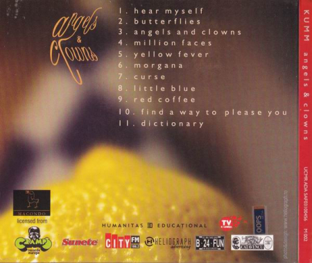 Kumm – Angels & Clowns (CD) [1]