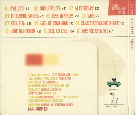 Kumm - Different Parties (CD) [1]