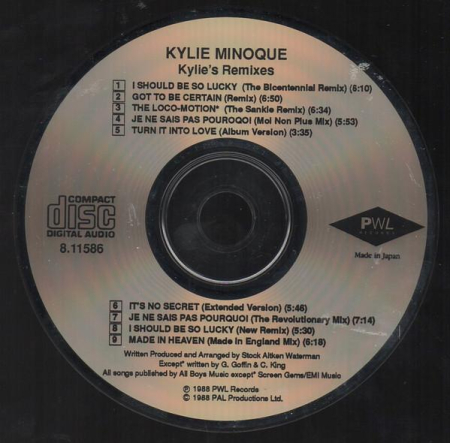 Kylie Minogue - Kylie's Remixes [1]